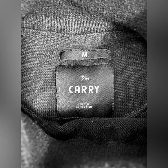 Black Turtle Neck Sweater - Picture 3 of 3